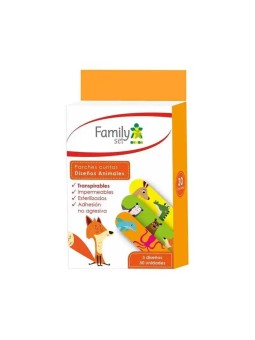 F SET PARCHES PARA NIÑOS DE ANIMALES X 30