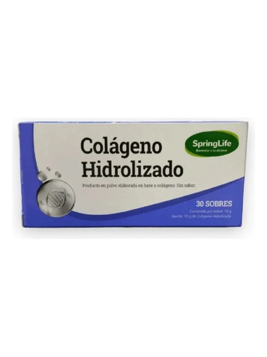 COLAGENO HIDROLIZADO SIN SABOR X 30 SOBRES