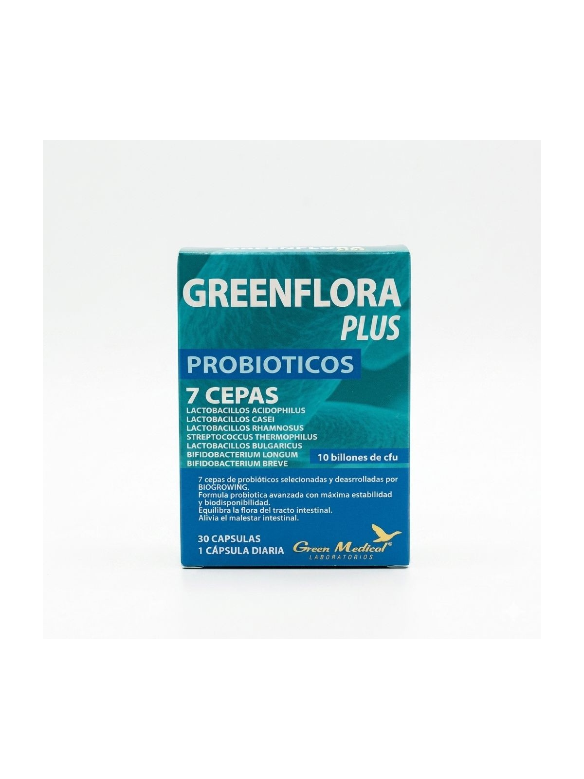 GREENFLORA PLUS PROBIOTICOS X 30 Capsulas