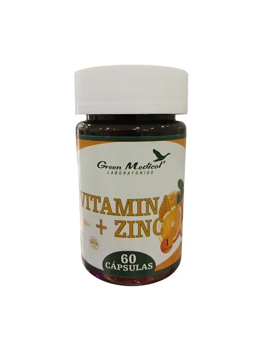 VITAMINA C 985 MG + ZINC 15 MG X 60 CAPSULAS