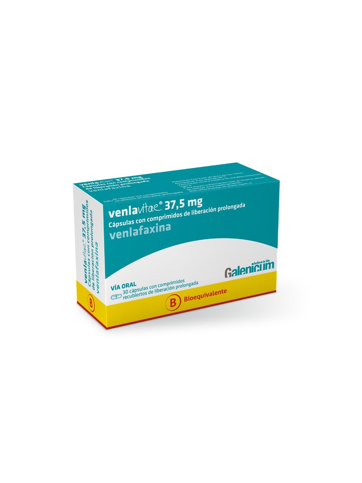 VENLAVITAE LP 37,5 MG X 30 CAPSULAS
