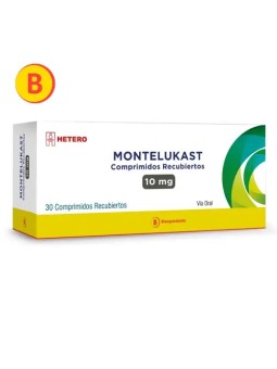 MONTELUKAST 10MG X 30 COMPRIMIDOS