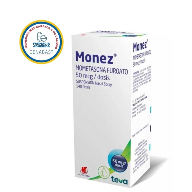 CENABAST MONEZ 50MCG/DOSIS X 140 DOSIS