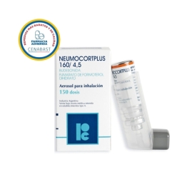 CENABAST NEUMOCORTPLUS 160/4.5 MCG INHLACIÓN X 150 DOSIS