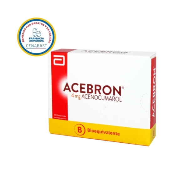 CENABAST ACEBRON 4MG X 20 COMPRIMIDOS