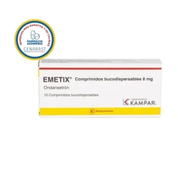CENABAST EMETIX 8 MG X 10 COMPRIMIDOS BUCODISPERSABLES