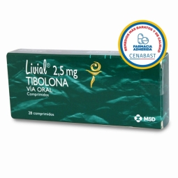 CENABAST LIVIAL (TIBOLONA) X 28 COMPRIMIDOS