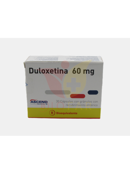 Duloxetina 60mg X30 CAP