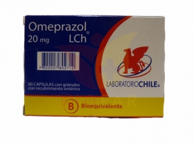 Omeprazol Chile 20mg X 60COM