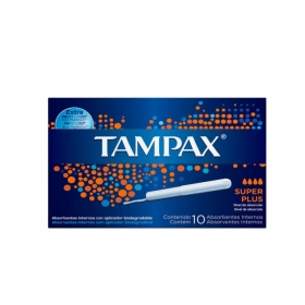 TAMPAX X 10 SUPER PLUS