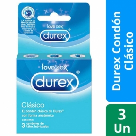 DUREX CLASICO X 3