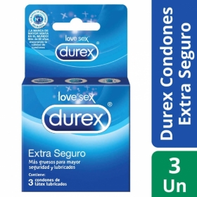 DUREX EXTRA SEGURO X 3