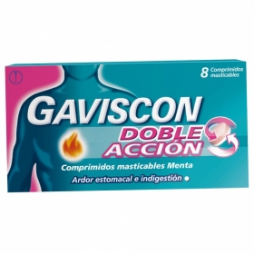 GAVISCON DOBLE ACCION X8COM.