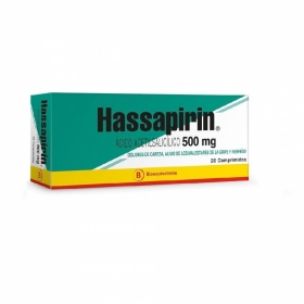 HASSAPIRIN 500MG X 20 COM