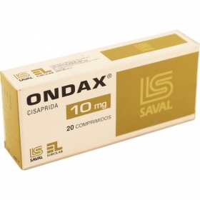 ONDAX 10 MG X 20 COMP