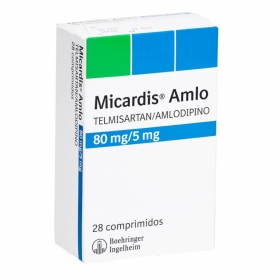 MICARDIS AMLO 80/5 MG X 28 COM