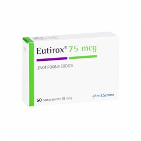 Eutirox (R) 75 mcg X 50 COM