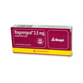BAGOMIGRAL COM.2.5MG. 2