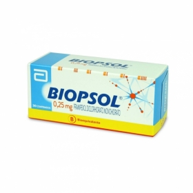 BIOPSOL COM.0,25MG.30