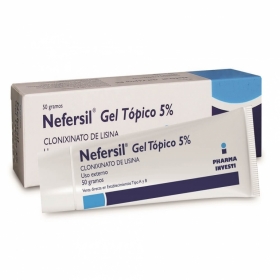 NEFERSIL 5% GEL TOPICO X50G