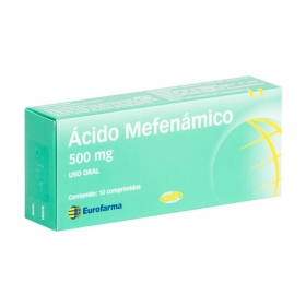 ÁCIDO MEFENÁMICO 500 MG/10...