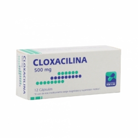 CLOXACILINA 500mg X12COM.