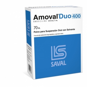 AMOVAL DUO SUS.400MG.70ML