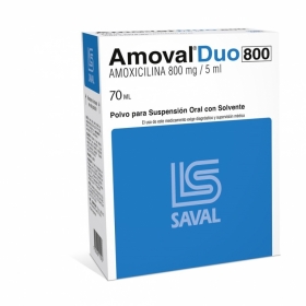 AMOVAL DUO SUS.800MG.70ML