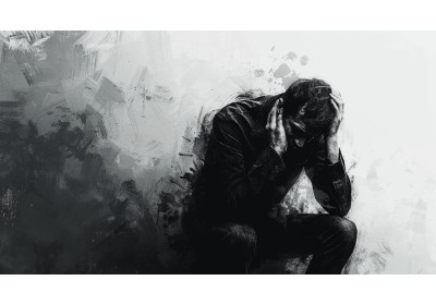 La depresión no siempre llora, a veces calla. 